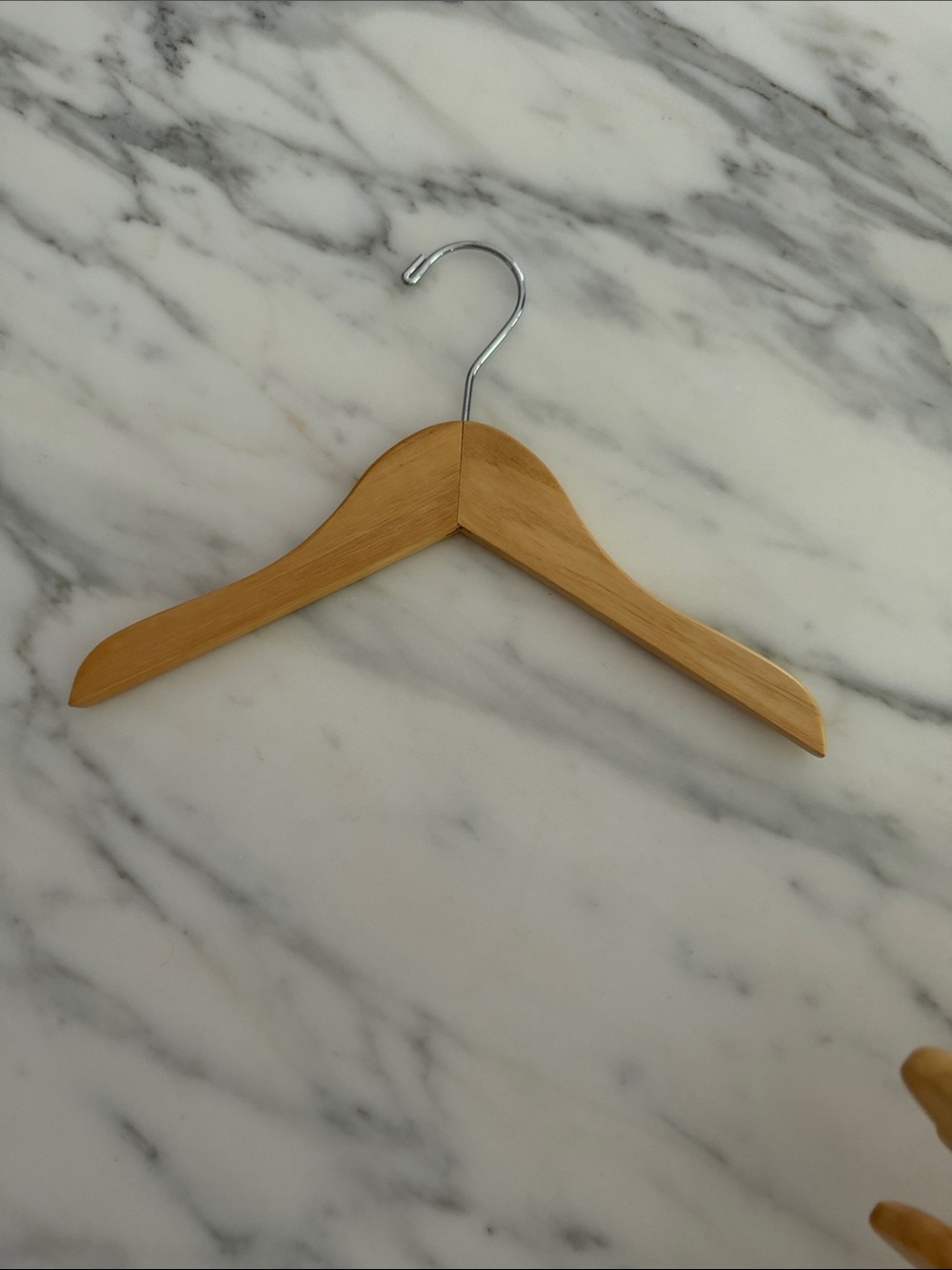 15 Wooden Clothes Hanger Wood Finish Kids/toddler size these are not for adults